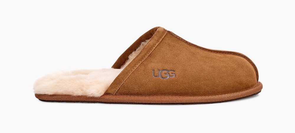 Ugg Slippers Canada - Ugg Men's Scuff Brown